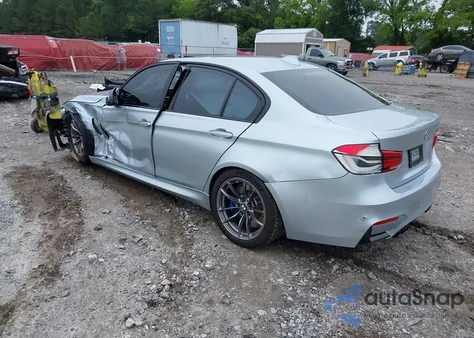 2017 BMW M3 from USA, damaged, VIN WBS8M9C31H5G85413